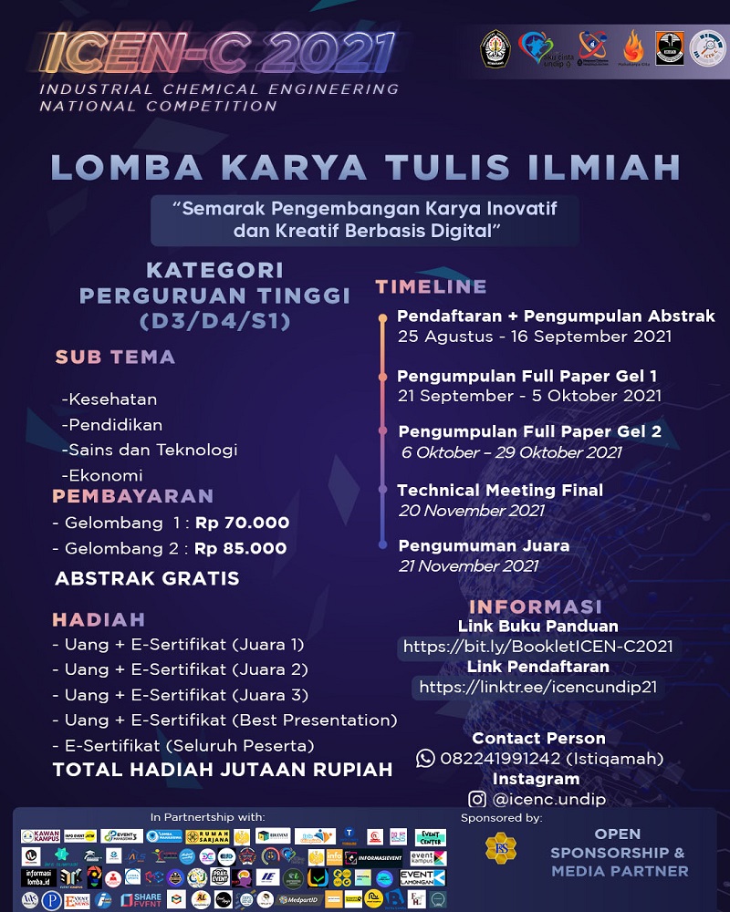 [INDUSTRIAL CHEMICAL ENGINEERING NATIONAL COMPETITION]