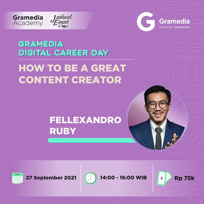 WEBINAR SERIES - How to be a Great Content Creator with Fellexandro Ruby