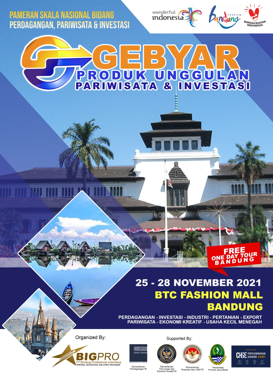 GEBYAR PRODUK UNGGULAN PARIWISATA & INVESTASI 2021