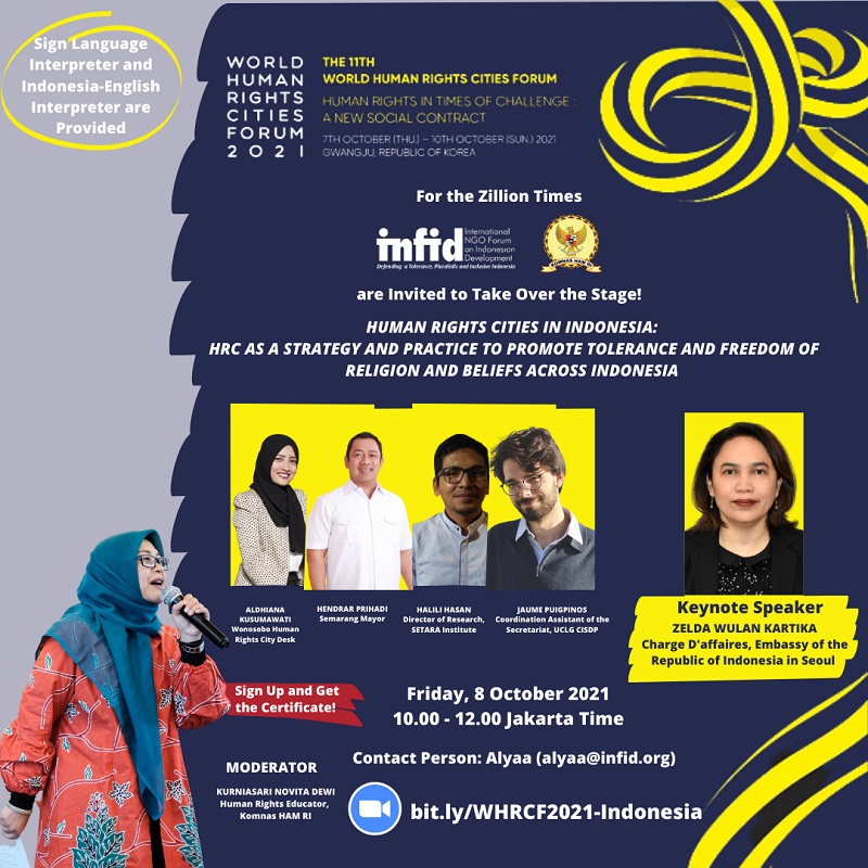 [WORLD HUMAN RIGHTS CITIES FORUM 2021]