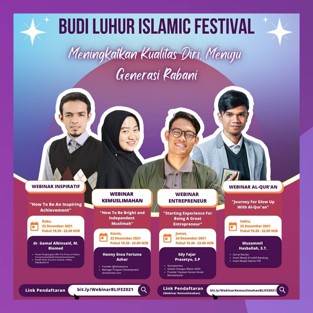 Budi Luhur Islamic Festival 2021
