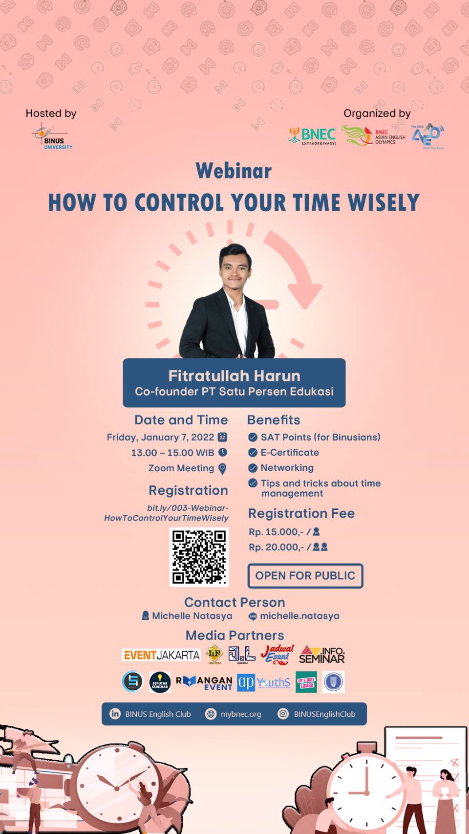 BNEC proudly presents "How To Control Your Time Wisely".