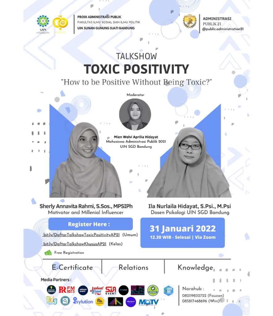 Toxic positivity : how to be positive without being toxic?