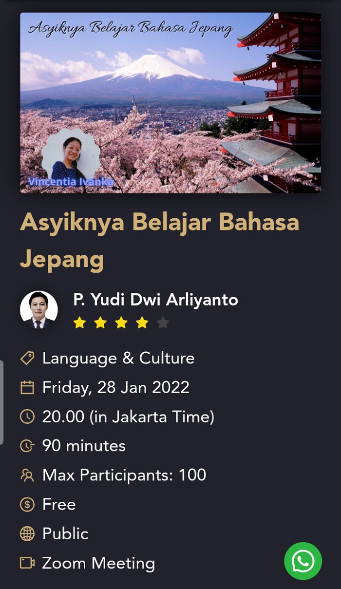 Asyiknya Belajar Bahasa Jepang