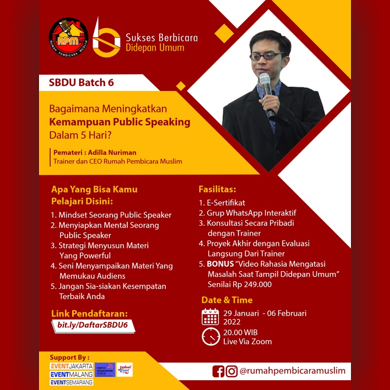 Bagaimana meningkatkan kemampuan public speaking dalam 5 hari?