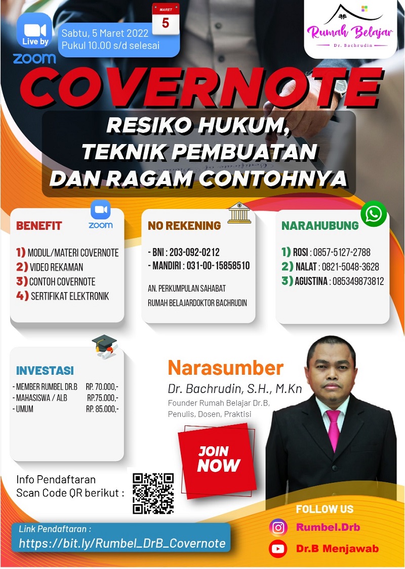 Covernote, Resiko Hukum, Teknik Pembuatan dan Ragam Contohnya