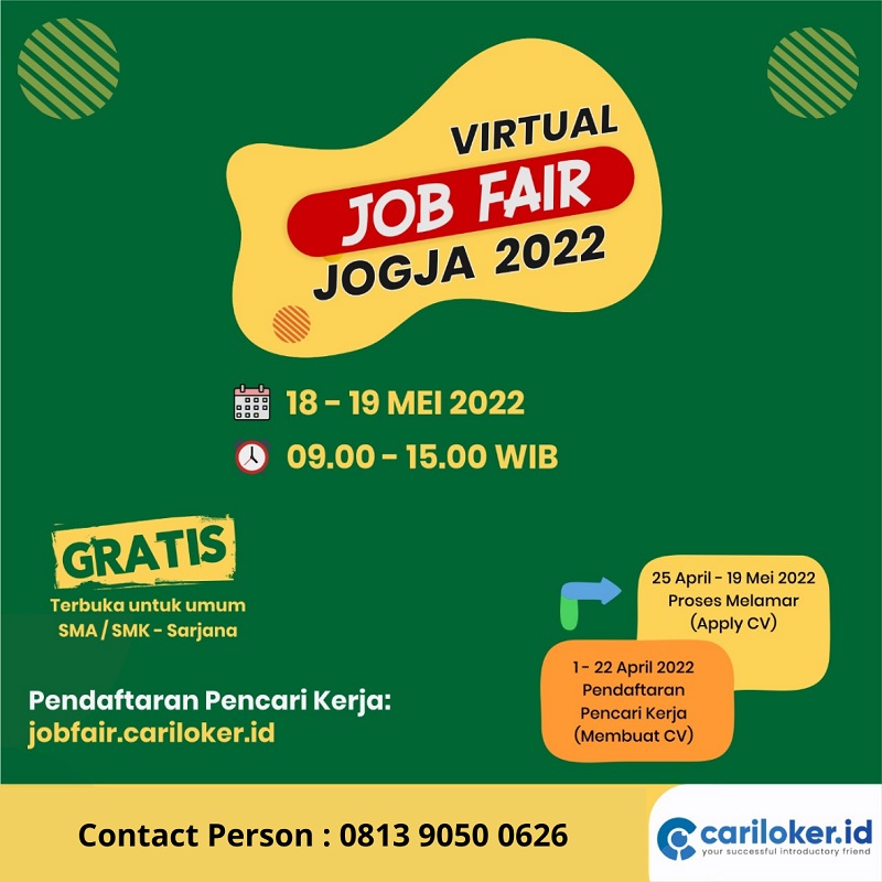 VIRTUAL JOB FAIR JOGJA 2022