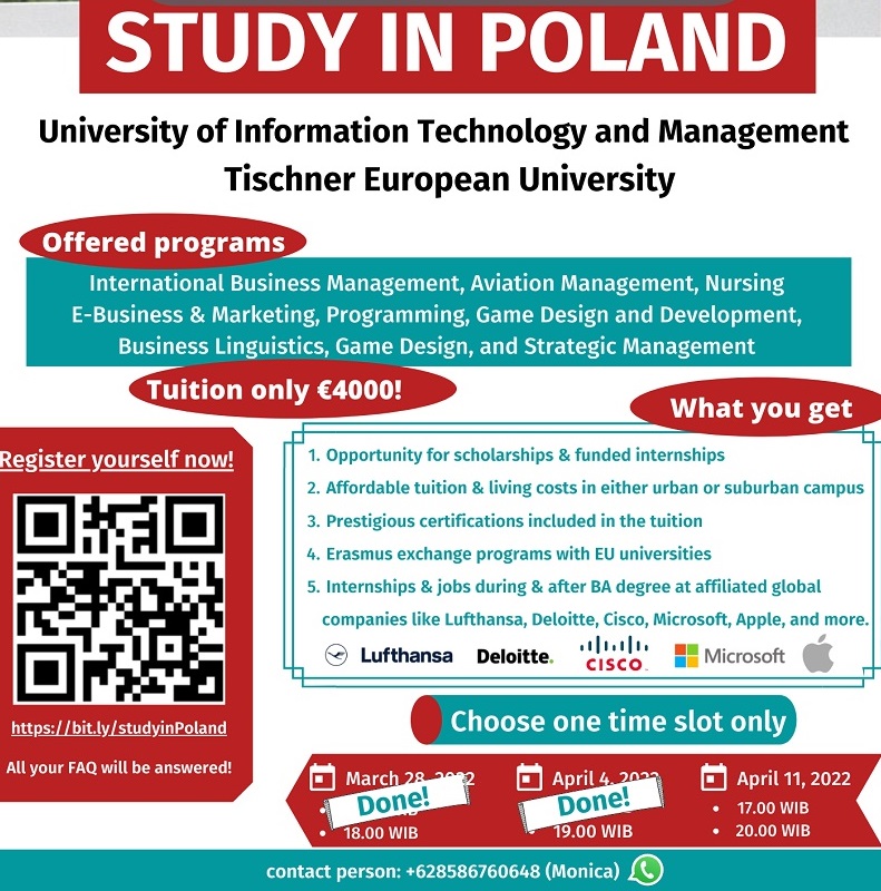 Info Session Study in Poland
