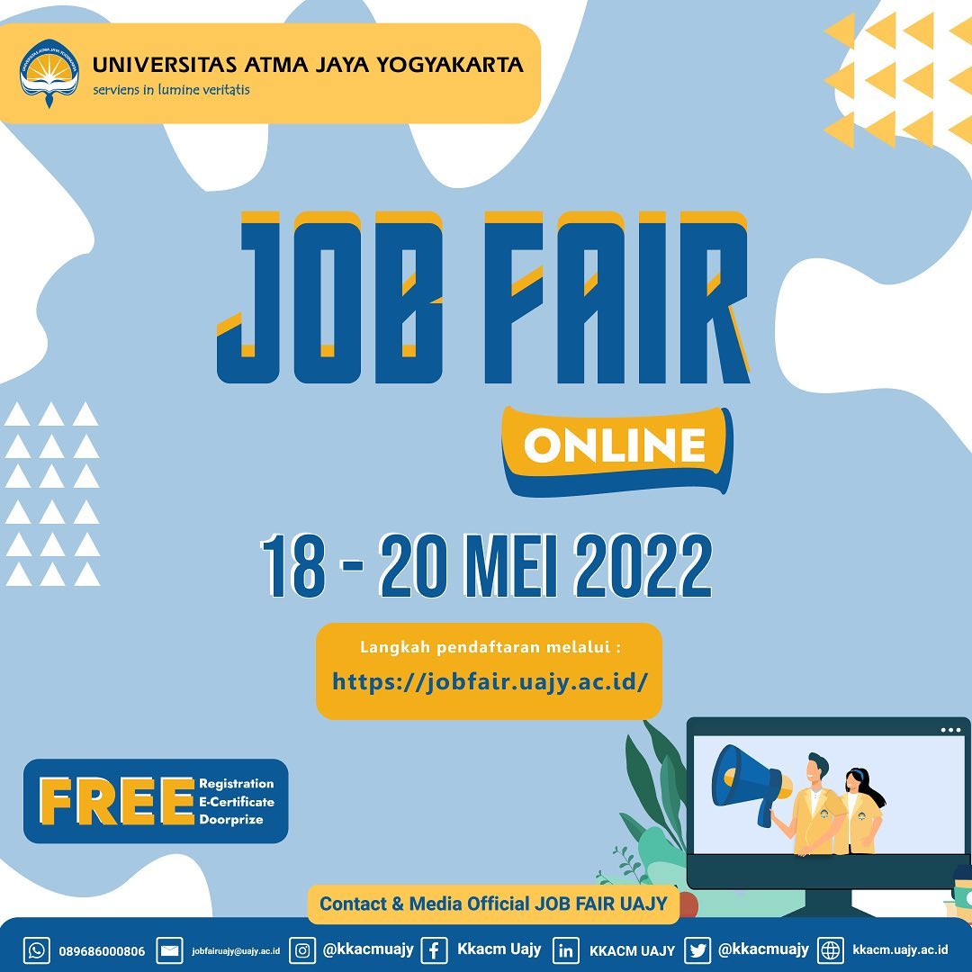 Job Fair Online UAJY - Mei 2022