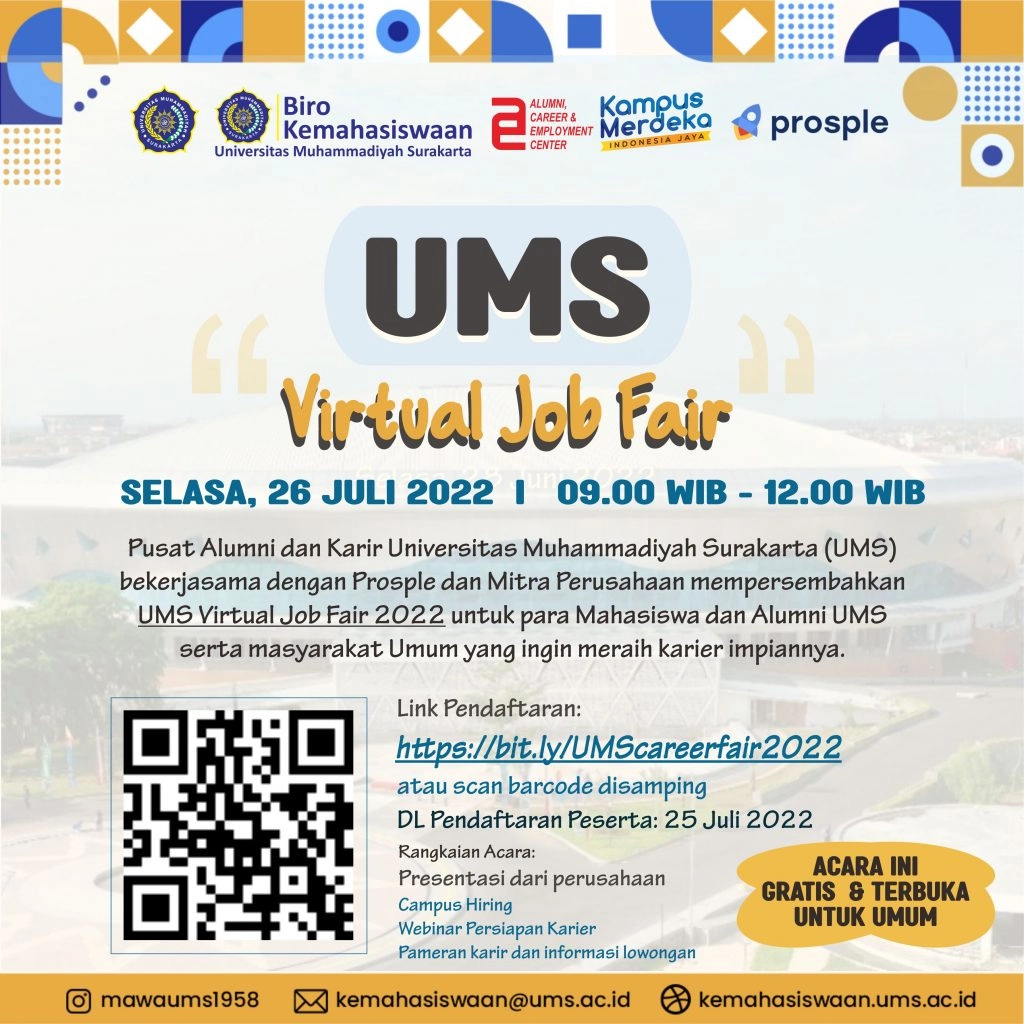 UMS Virtual Job Fair