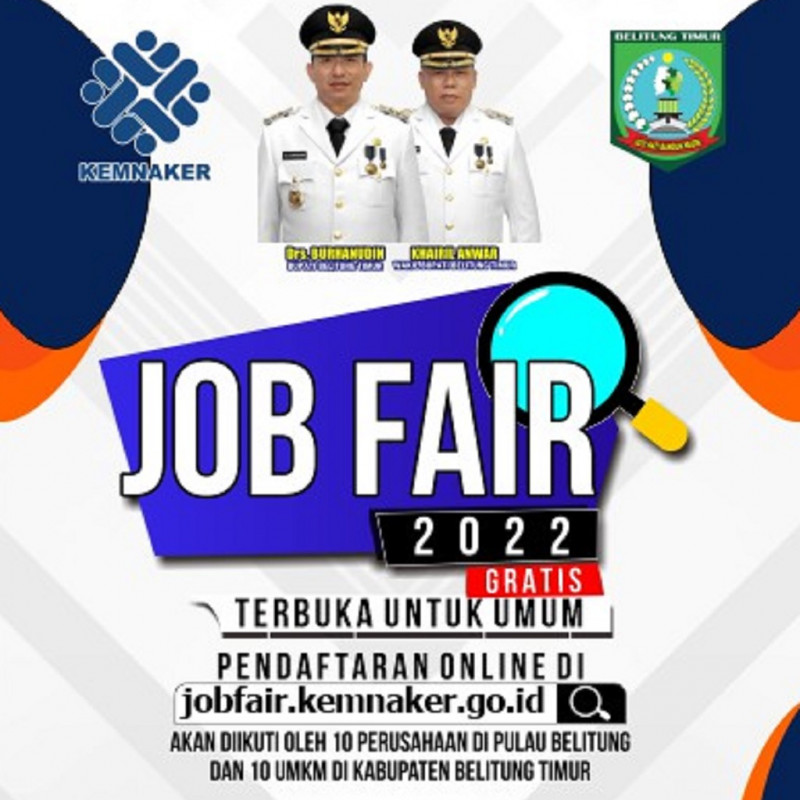 JOB FAIR KABUPATEN BELITUNG TIMUR 2022