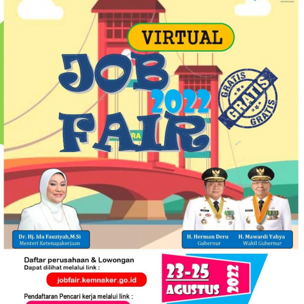 Virtual Job Fair Sumatera Selatan 2022