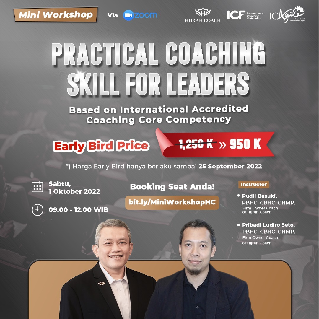 Workshop PRACTICAL COACHING SKILL FOR LEADERS
