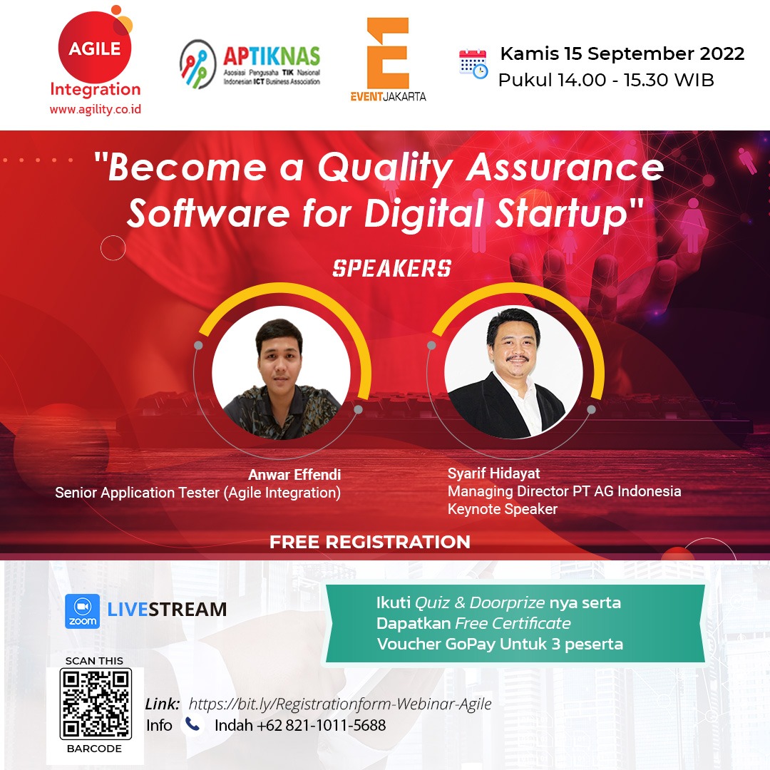 Webinar “Become a Quality Assurance Software for Digital Startup”