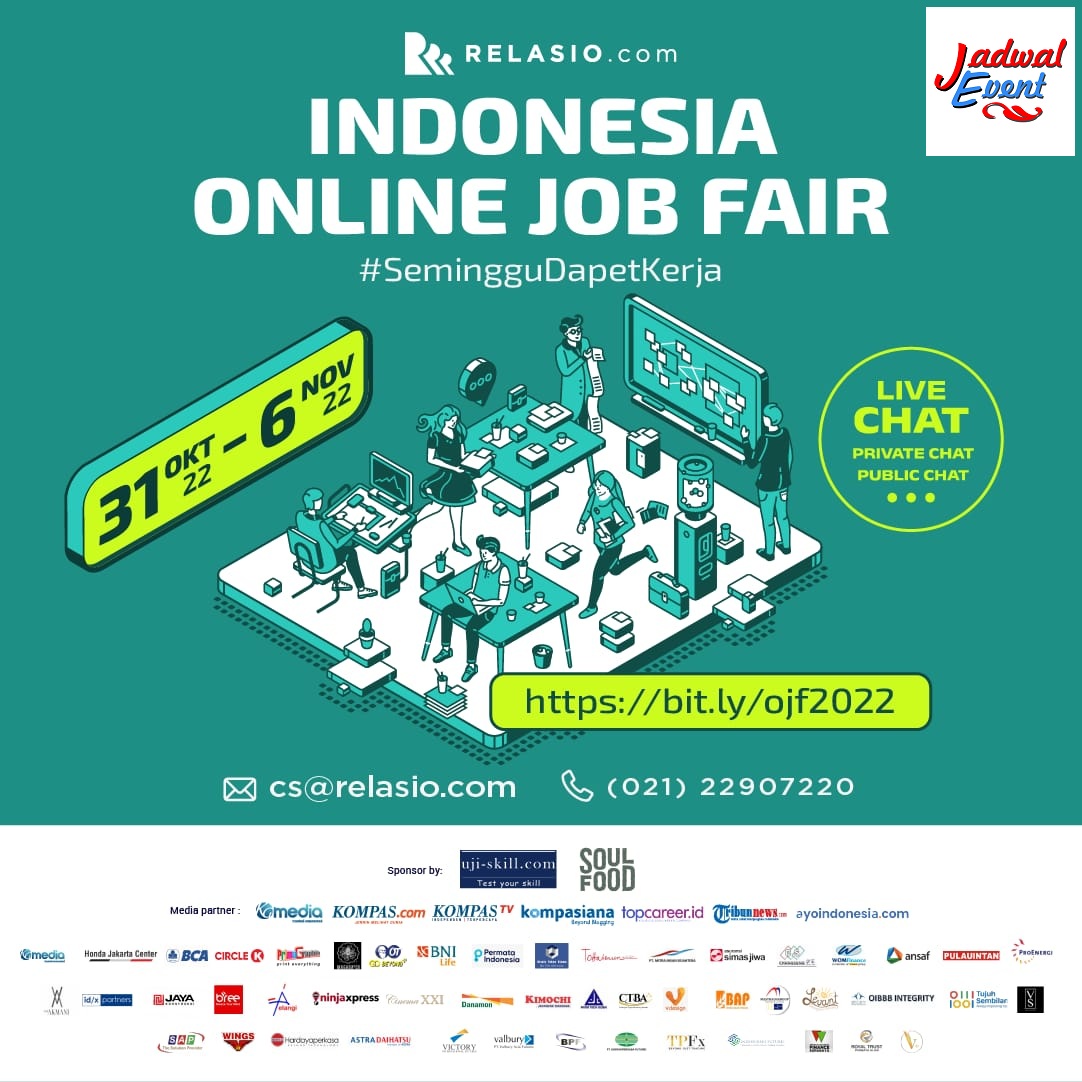 INDONESIA Online Job Fair #seminggudapetkerja