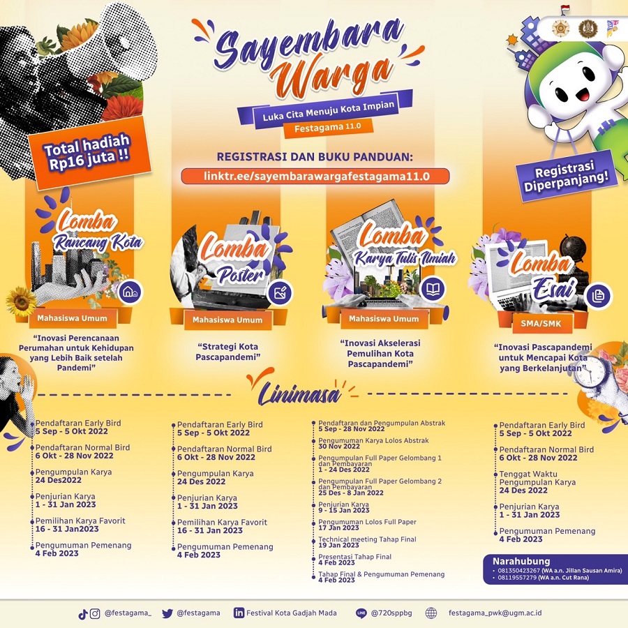 SAYEMBARA WARGA FESTAGAMA 11.0 - UGM