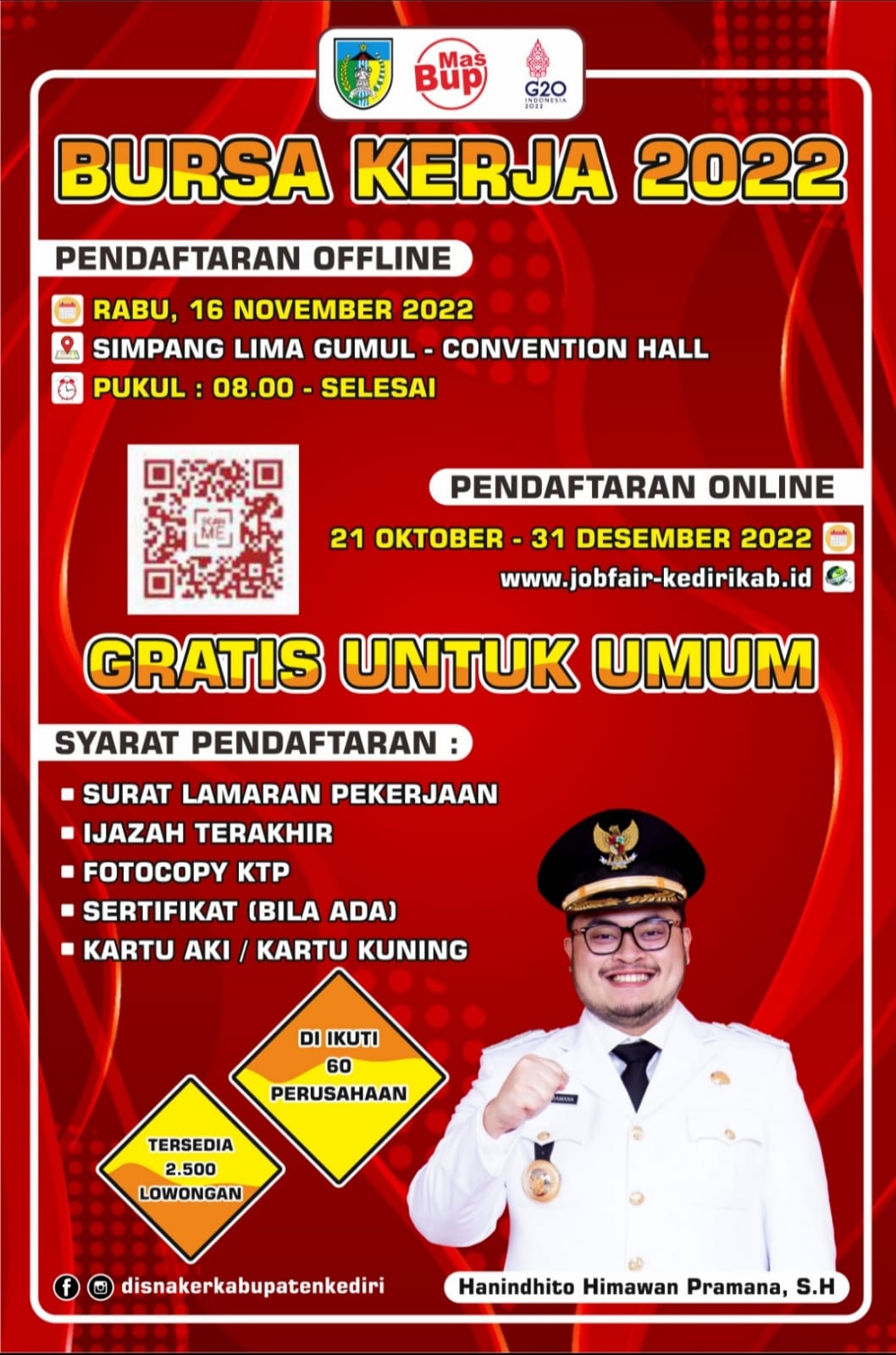 Bursa Kerja 2022 - Kediri