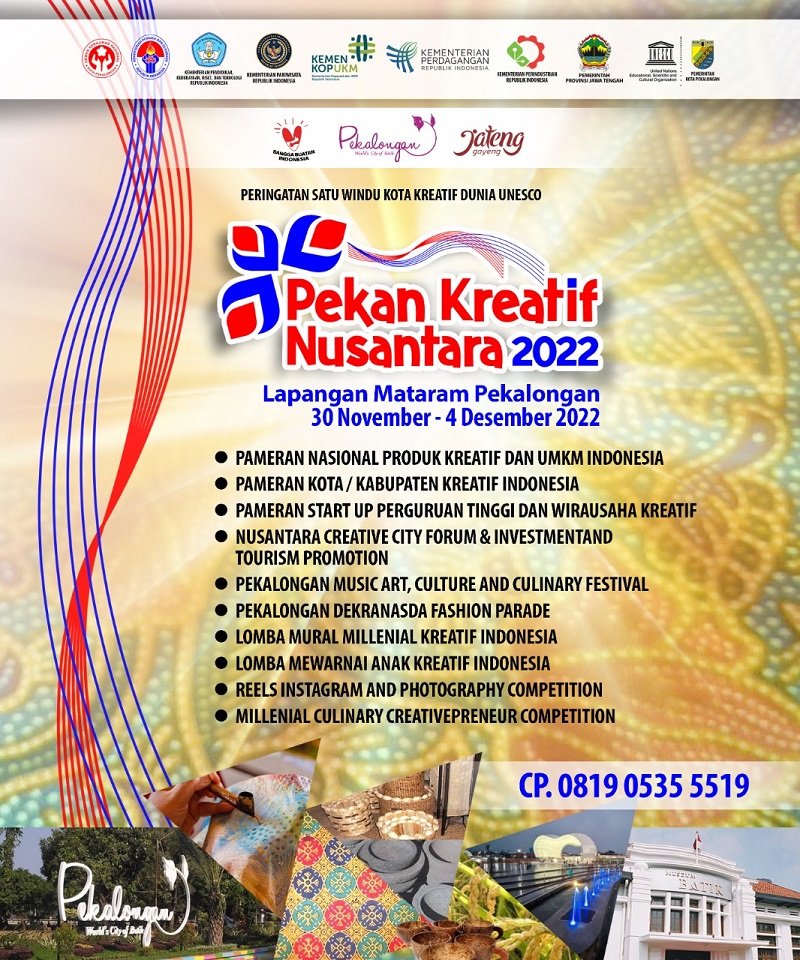 PEKAN KREATIF NUSANTARA 2022 - PEKALONGAN
