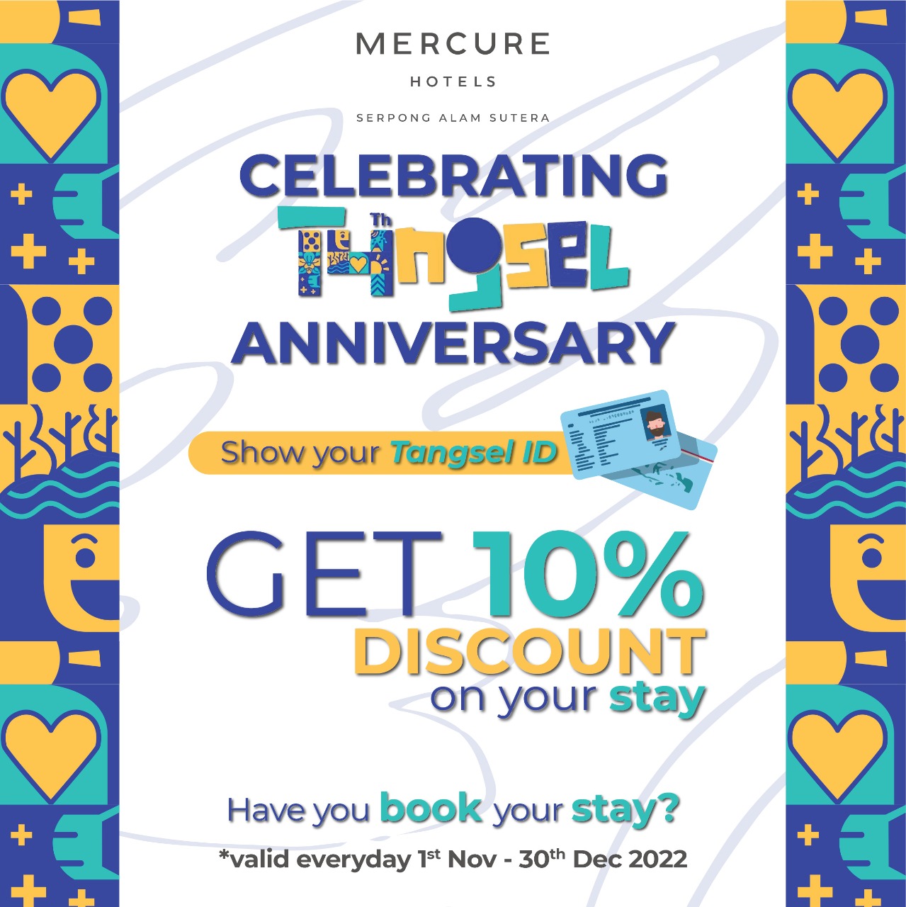 Semarakkan HUT Tangsel ke-14, Mercure Serpong Alam Sutera Adakan Bazaar UMKM dan Promo KTP Tangsel