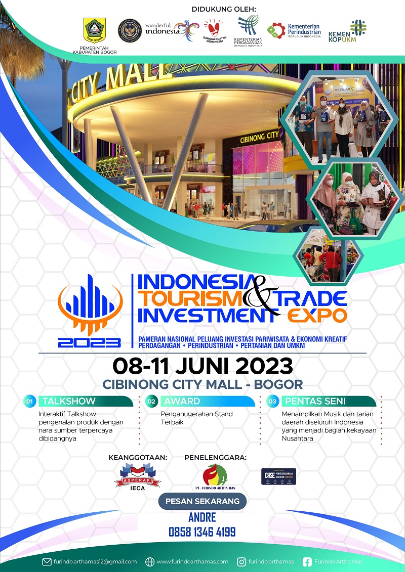 INDONESIA TOURISM & TRADE INVESTMENT EXPO 2023 (BOGOR)