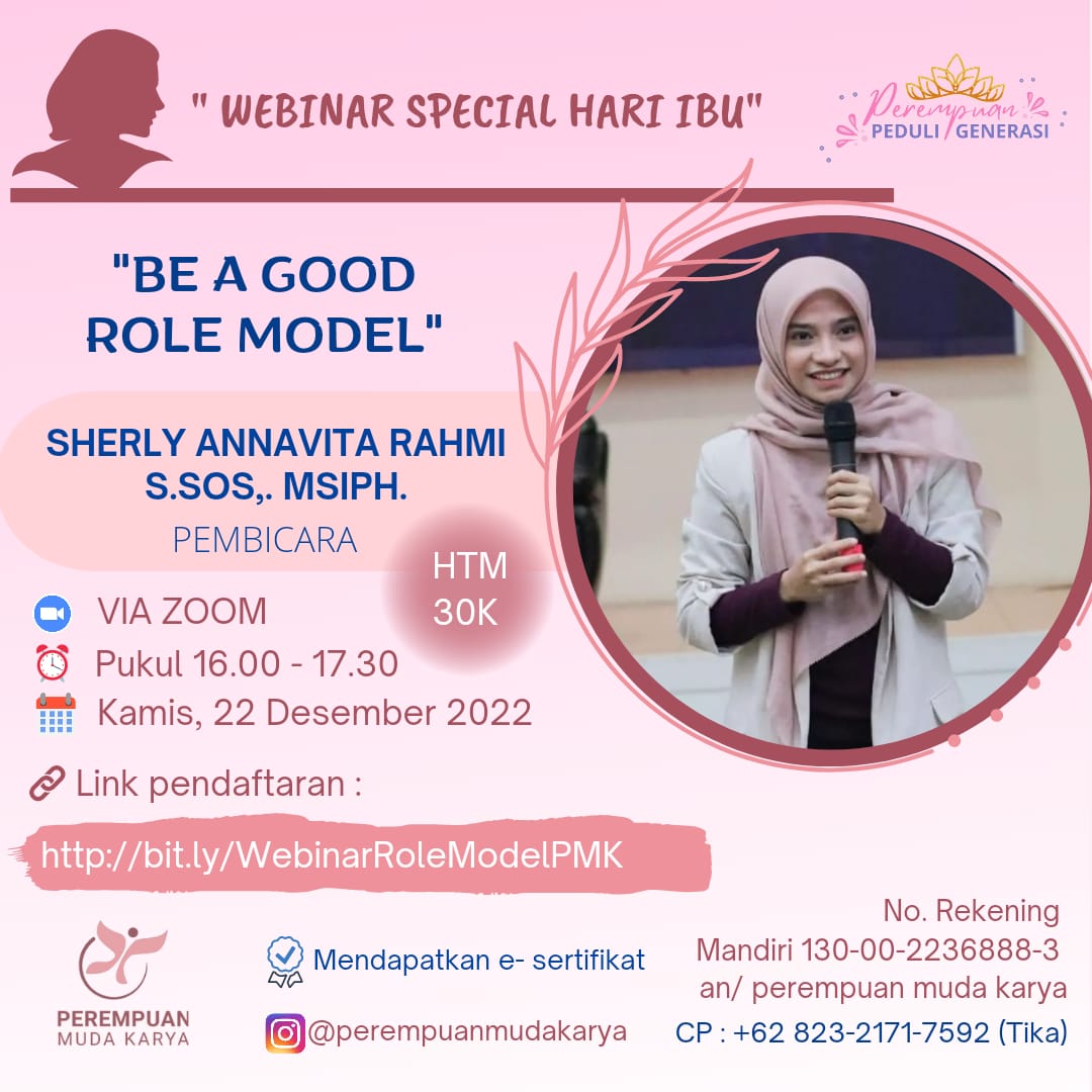 Be A Good Role Model -Perempuan Peduli Generasi-