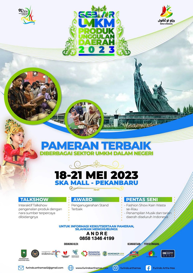 GEBYAR UMKM DAN PRODUK UNGGULAN DAERAH (RIAU)