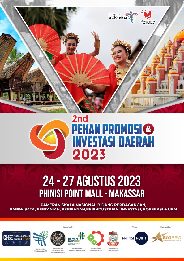 PEKAN PROMOSI & INVESTASI DAERAH 2023 MAKASSAR