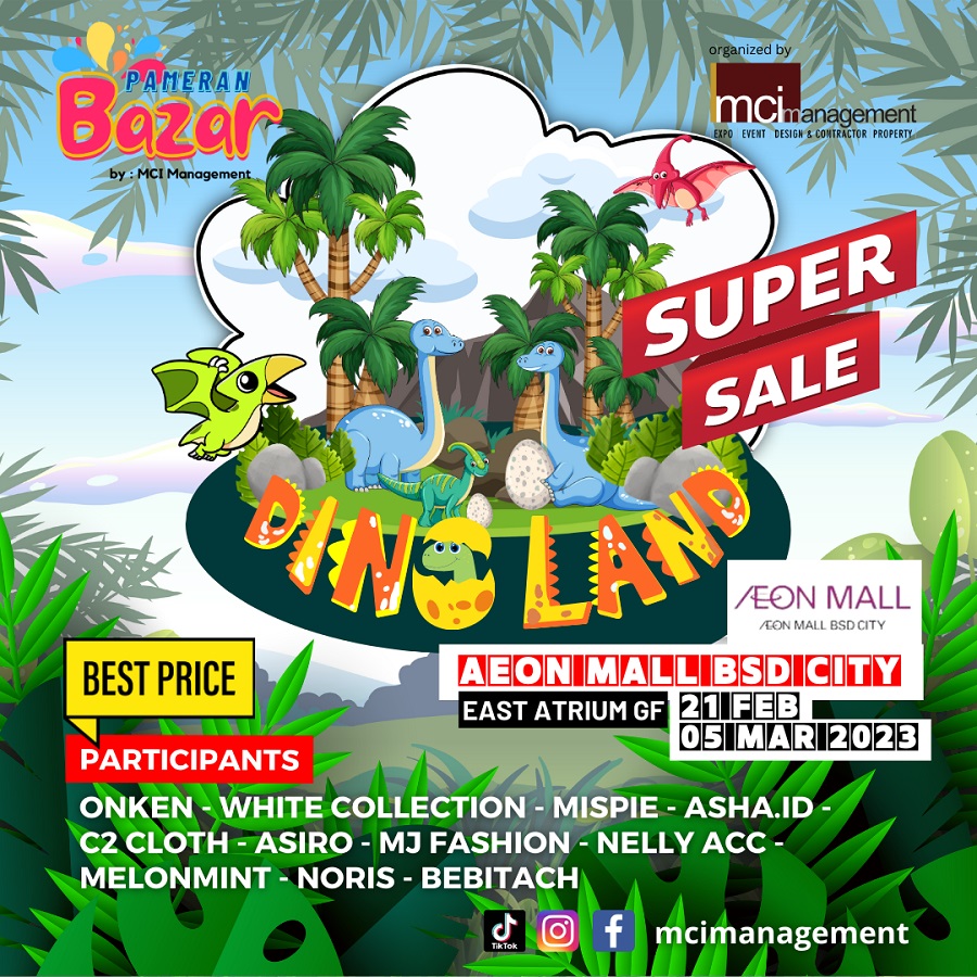Bazaar Dino Land - Super Sale