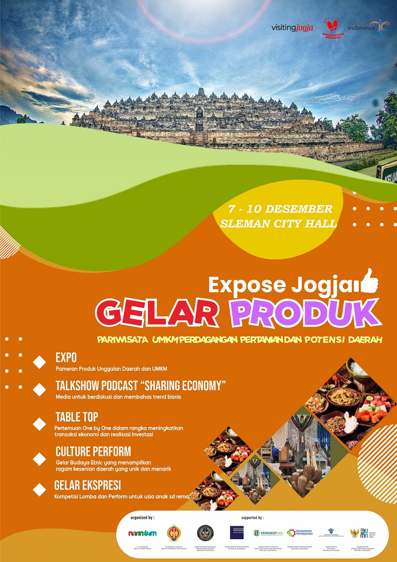 JOGJA GELAR PRODUK NASIONAL (Pariwisata, UMKM, Perdagangan, Investasi dan Potensi Daerah)