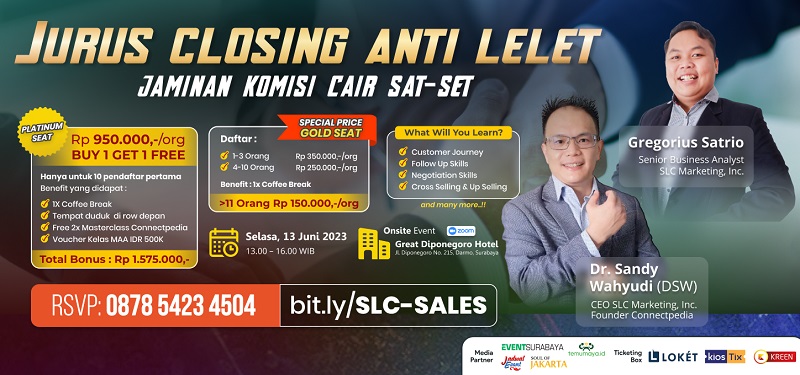 JURUS CLOSING ANTI LELET - JAMINAN KOMISI CAIR SAT SET
