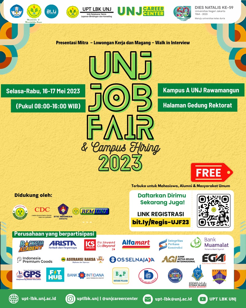 UNJ Job Fair & Campus Hiring 2023