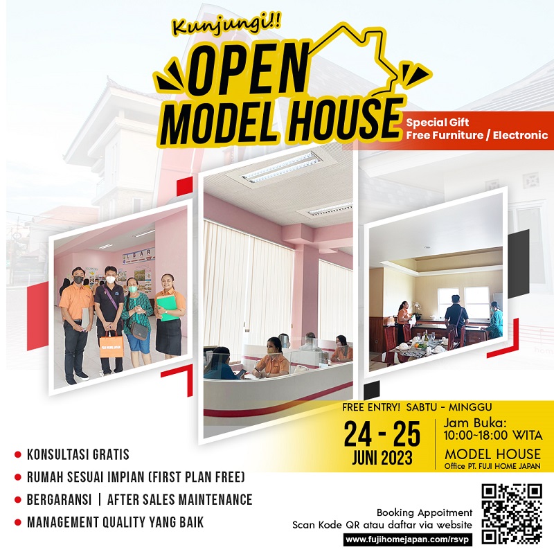 Open House (Renovasi & Order House) di Fuji Home Japan Denpasar