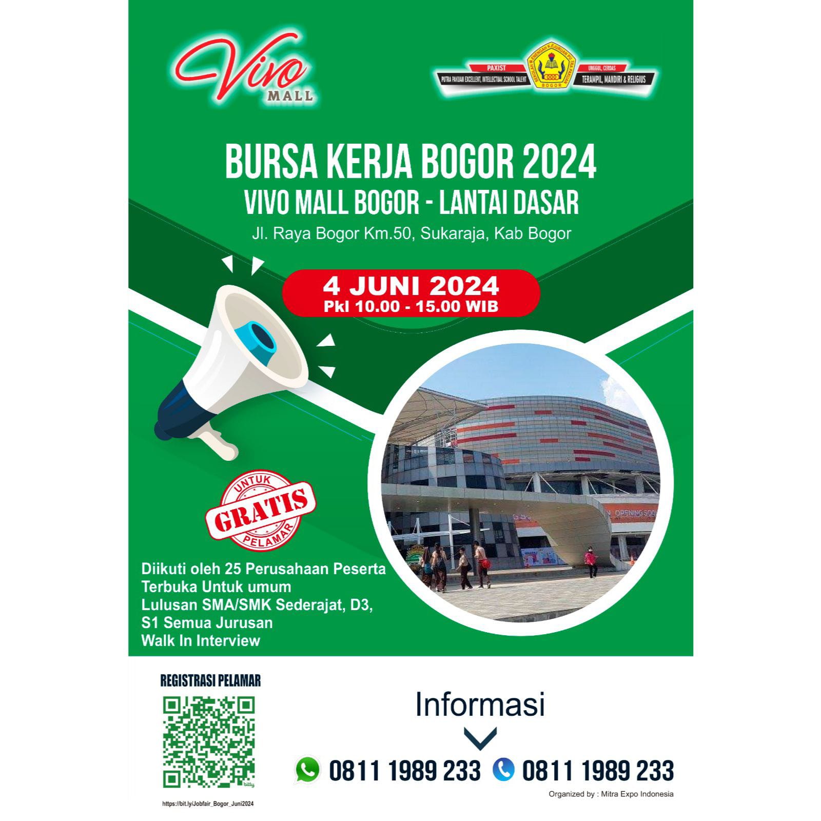 BURSA KERJA BOGOR JUNI 2024