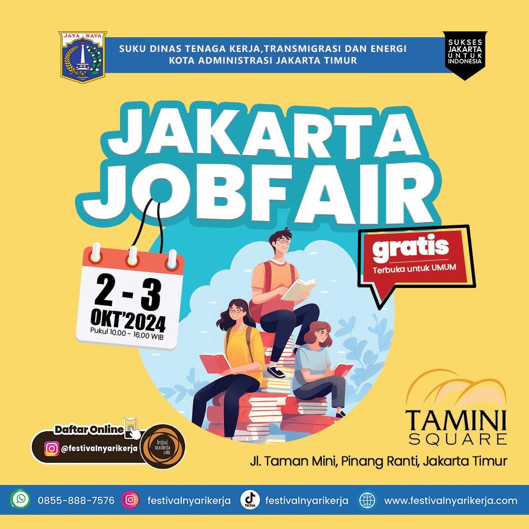 JOBFAIR SUDINAREKTRANS JAKARTA TIMUR 2024