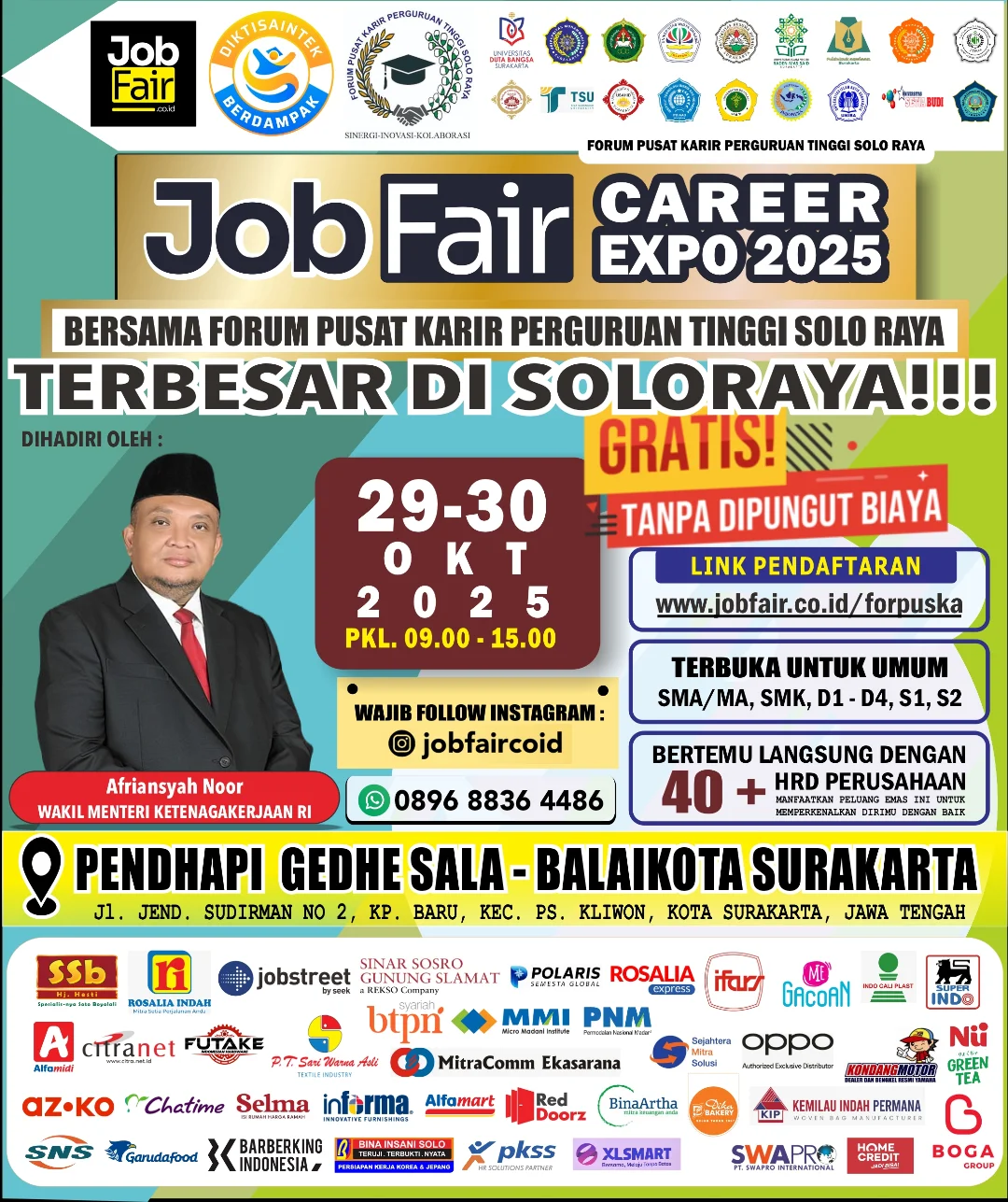 Jobfair Career Expo Surakarta