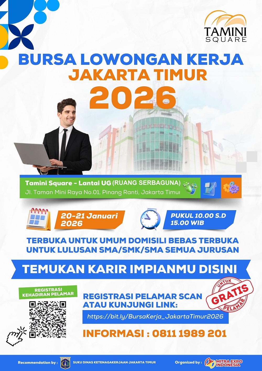 BURSA LOWONGAN KERJA JAKARTA TIMUR 2026