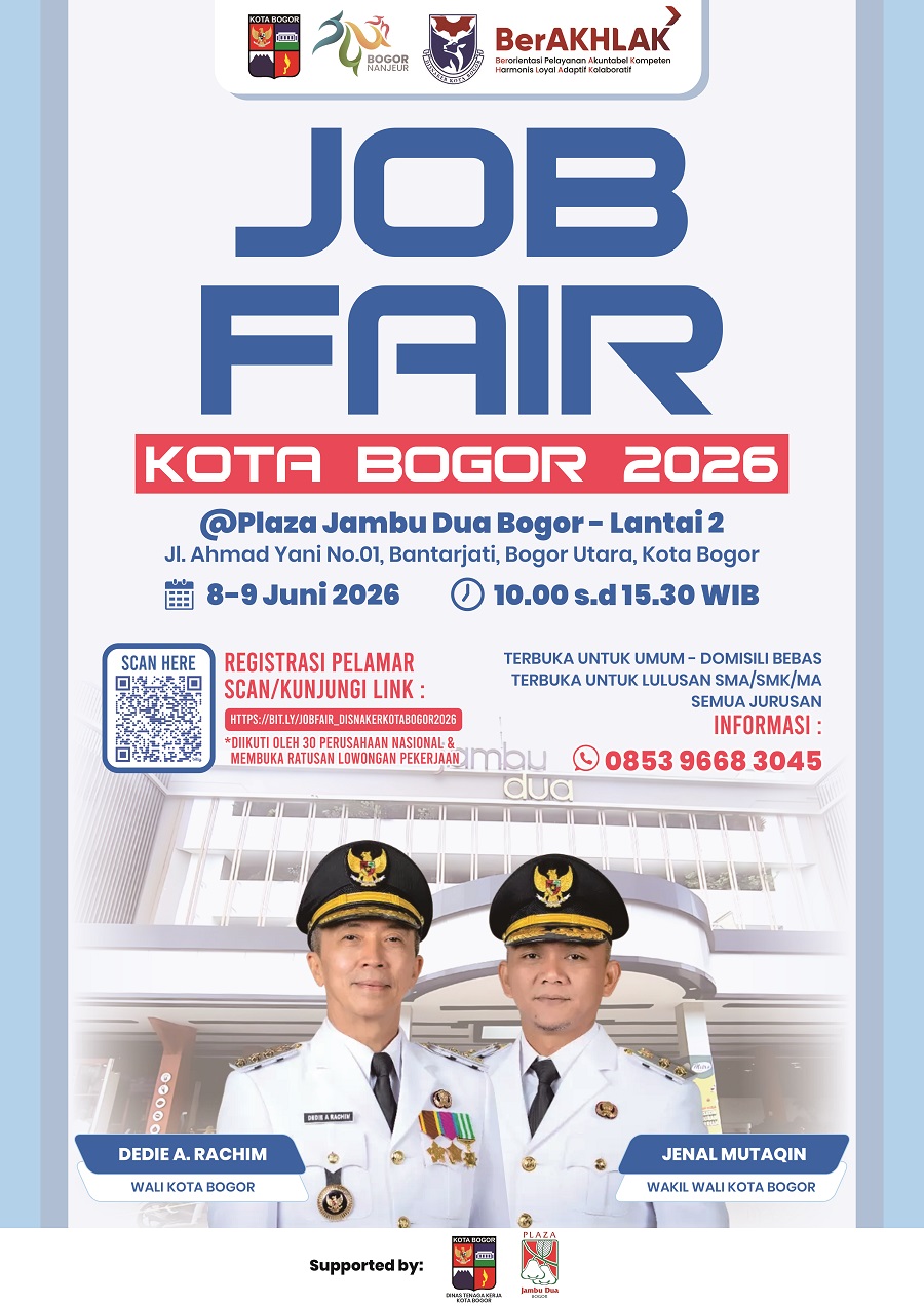 JOBFAIR DINAS TENAGA KERJA KOTA BOGOR 2026