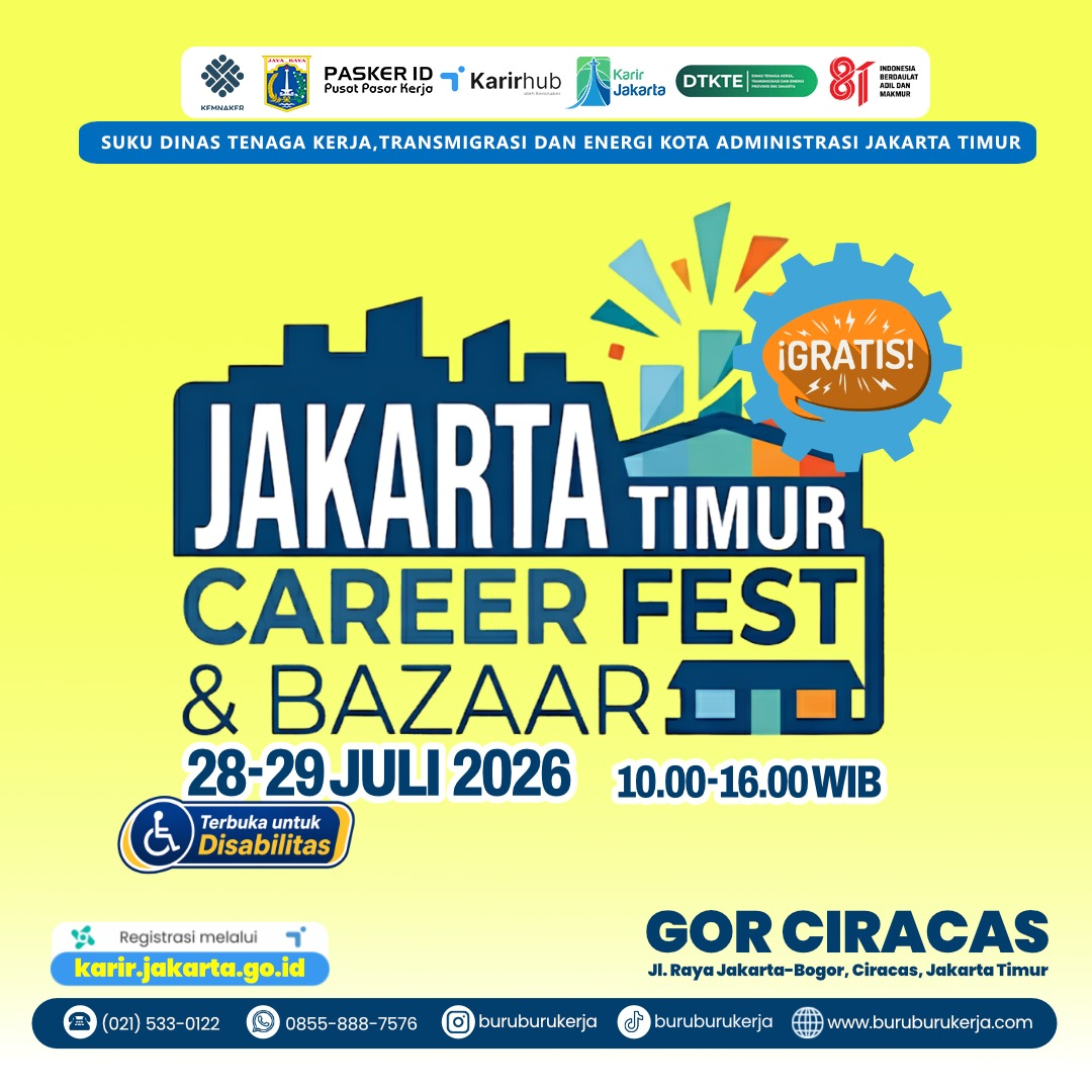 JOBFAIR GOR CIRACAS JAKARTA TIMUR